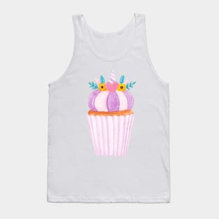 unicorn cupcake Tank Top